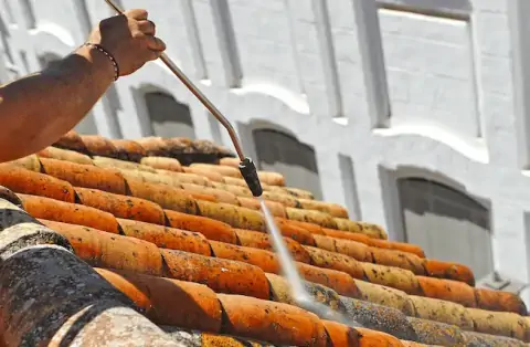 Nettoyage de toitures - Fossoy